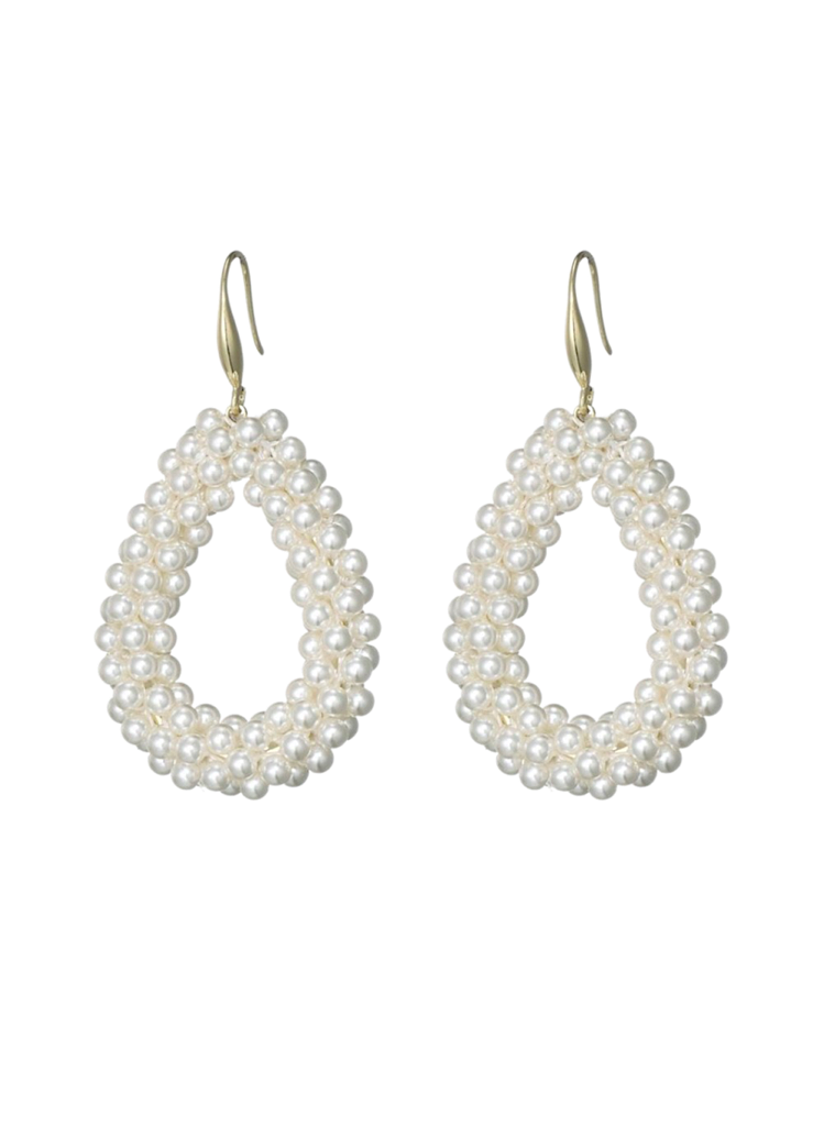 Sparkle All Day Earring White