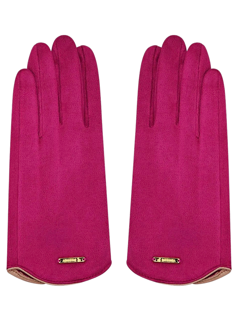 It’s Cold Outside Gloves Fuchsia